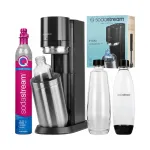 Elektriline gaasimahuti SodaStream E-Duo, 2 silindrit (klaas + PET), CO2 gaasiga