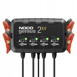 Akupakendi laadija NOCO Genius 2X4, 6V/12V, 4-kanaliline, 8A, AGM, GEL, LiFePO4
