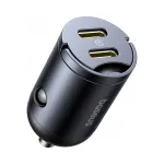 Autolaadija BASEUS 30W, 2x USB-C, metallist