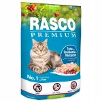 Kuiv toit kassidele Rasco Premium Sterilized tuunikala, j&otilde;hvikate ja nasturtidega, 0,4 kg