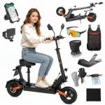 Elektriline t&otilde;ukeratas JOYOR S8E, 800W, 48V, 26Ah, s&otilde;idab kuni 80 km, kokkupandav, istmega