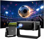 Juhtmevaba 4K projektor 1500ANSI YG381 kodukinosse