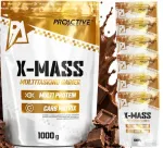 Massi gainer ProActive X-MASS &scaron;okolaadi maitsega, 1 kg, 6 tk