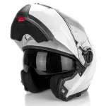 Mootorratturi kiiver LS2 FF325 Strobe, valge, suurus S (55-56 cm)