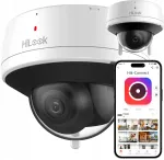 Kupli-IP-kaamera HiLook IPC-D140HA-D/W, 4MP, WiFi, IR39, mikrofoni jahe
