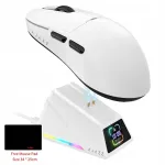 AJAZZ AJ179 APEX White juhtmevaba hiir PAW3950 sensoriga ja magnetalusega
