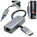 V&otilde;rgukaart USB A&ndash;Ethernet LAN RJ45, 100 Mb