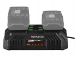Juhtmevaba laadija PARKSIDE 20 V, PDSLG 20 B1, 2x 4,5 A