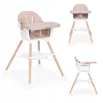 ECOTOYS 2in1 laste k&otilde;rge iste, liivakarva, HC508