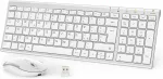Juhtmevaba klaviatuur ja hiir iClever GK03, ergonoomiline, &otilde;huke, USB-C