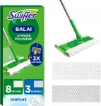 P&otilde;randalapp Swiffer Basic koos 8 kuiv- ja 3 niiske Clean&Fresh salvr&auml;tikuga