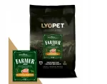 Lyopet Farmer kuivtoit t&auml;iskasvanud koertele l&otilde;he ja heeringaga, 4 kg