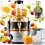 Aeglane mahlapress Philips HR1922/21 Avance FiberBoost XXL 1200 W
