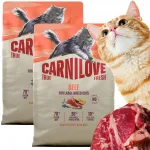 Carnilove TF Beef suurtele kassidele, 4 kg