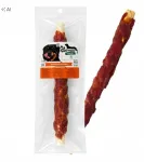 Koerte suupiste Mr. Pretzel pardilihaga, 25 cm, 1 tk
