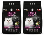 Kassitoidu pallid Biofeed Tasty Life Adult j&auml;nese lihaga, 2 x 8 kg