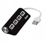 Hama 12177 USB jagaja, 4 &times; USB 2.0, 480 Mbit/s