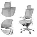 Ergonoomiline kontoritool WAU 2, valge
