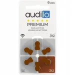 Kuuldeaparaadi patareid Audilo 312, 6 tk