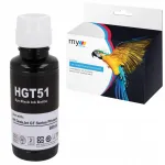 Tindikassett GT51/GT53 BK must, sobib HP DeskJet 5820, Ink Tank 419/418/416, MyOffice