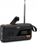 Raadiovastuv&otilde;tja Bluetoothi, p&auml;ikese taskulambi, SOS ja powerbank August MB290