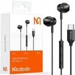 Juhtmega MCDODO k&otilde;rvaklapid mikrofoniga ja DAC USB-C
