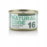 Konserv kassidele Natural Code 16, tuunikalal&otilde;igud, 85 g