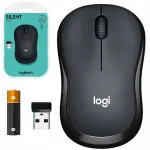 Logitech M220 SILENT juhtmevaba hiir, vaikne t&ouml;&ouml;