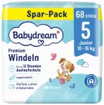 Babydream Premium m&auml;hkmed, suurus 5, 68 tk