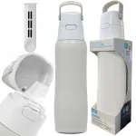 DAFI SOLID STEEL 800 ml p&auml;rlmutterv&auml;rvi veefiltriga pudel