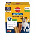 Hambatikud koertele PEDIGREE DENTASTIX v&auml;ikestele t&otilde;ugudele, 4 x 110 g