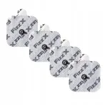 Elektroodigeelipatjad 5x5 cm TENS EMS Compex ja Chattanooga 3,75 mm klambriga