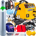 Keevitusmasin GYS Easy MIG 160, 160A, 230V, MAG/MMA, alumiiniumile, komplekt
