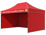 Telk FAIR EXPRESS 3x4,5 m logoga ja kirjaga