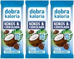 Dobra Kaloria kookosp&auml;hkli batoon ilma lisatud suhkruta, 3 x 33 g