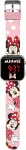 Laste digitaalne LED-kell Minnie Mouse ja Mickey Mouse'iga