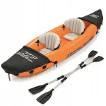 T&auml;ispuhutav kahekohaline kanuu Bestway 65077, 321x88 cm, aerude ja pumbaga