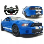 Raadio teel juhitav FORD SHELBY auto LED-valgustusega, RASTAR, suur