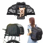 ROCKBROS jalgratta lemmikloomakorv, 25 l, must