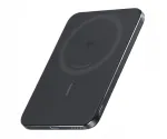 V&auml;line aku Anker Nano MagGo Slim 5000mAh Qi2 juhtmevaba laadimine must