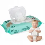 FEEDO bioloogiliselt lagunevad bambusest niisked salvr&auml;tikud, 56 tk