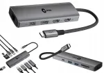 Dream Machines USB-C jagaja s&uuml;learvutile, 2xHDMI 4K, DisplayPort, LAN