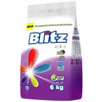 Pesupulber BLITZ v&auml;rvilistele kangastele 6 kg, 82 pesu