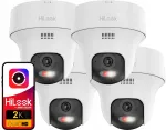 Juhtmevaba p&ouml;&ouml;rlevate WiFi videokaamerate komplekt HiLook Hikvision IPC-F140-LIDF/W 4MP EasyLink