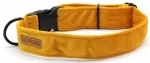 Koera kaelarihm KENDOG Velvet kollane, XS, 1,5 cm