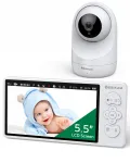 SEBIKAM videovalve 5,5" HD PTZ kaameraga, 4000mAh akuga, VOX ja termomeetriga
