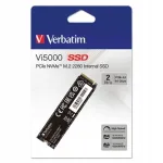 Sisemine SSD ketas Verbatim Vi5000 M.2 2TB NVMe, must