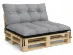Veekindlad hallid aiapatjad 120x80x40 cm pingile v&otilde;i alusp&otilde;hjale