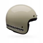 Mootorratturi kiiver BELL MAGNUM, valge, suurus XL