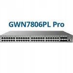 Grandstream GWN 7806PL PRO juhitav v&otilde;rgu switch, 48 GE, 6 SFP++, PoE, L2++